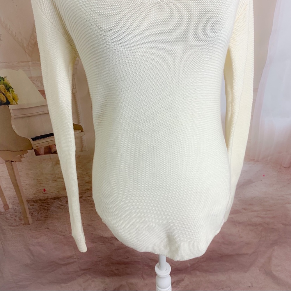 Aritzia Wilfred Free Wolter Sweater in Cream - Picture 5 of 12